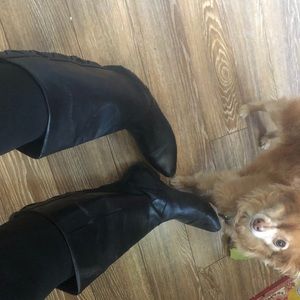80’s pirate slouch boots